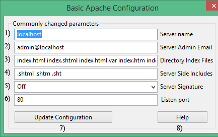 Apache basic config