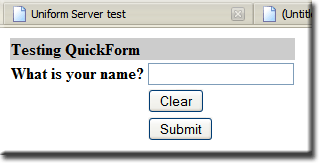 Form Test results