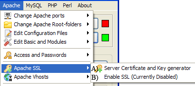 Apache SSL Enable/Disablemodules enable disable