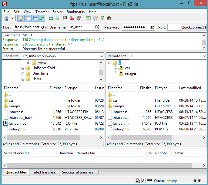 FileZilla Client